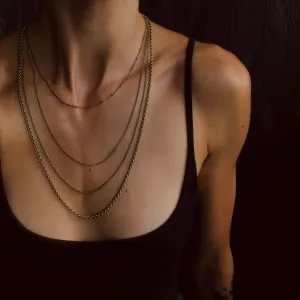 Single Brass Chain