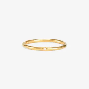 Single Diamond Band | R0201W