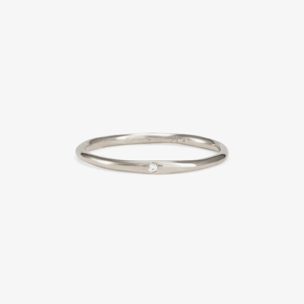 Single Diamond Band | R0201W