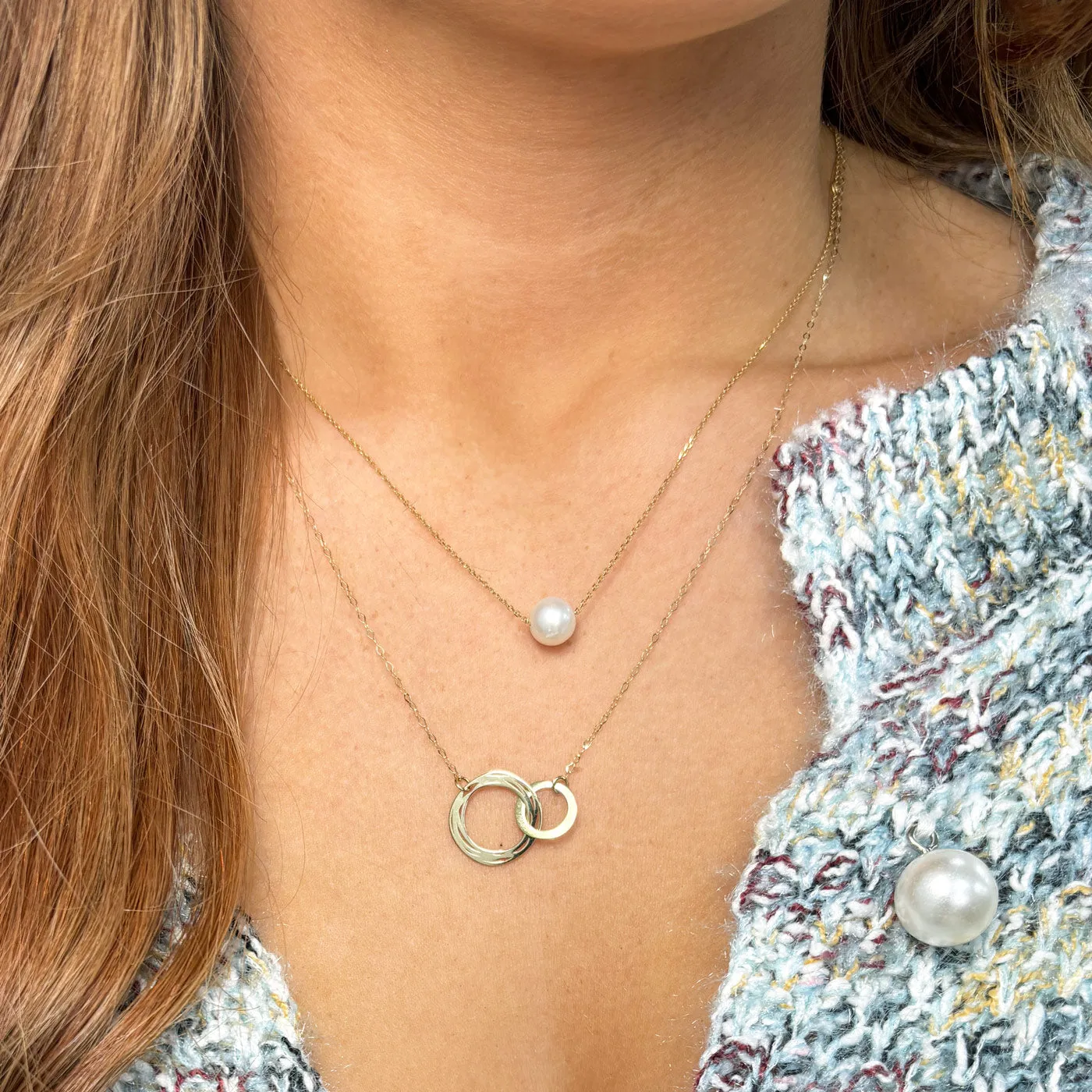 Single Pearl Necklace