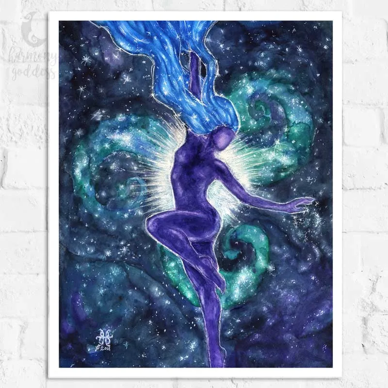 Star Goddess Art Print 8x10