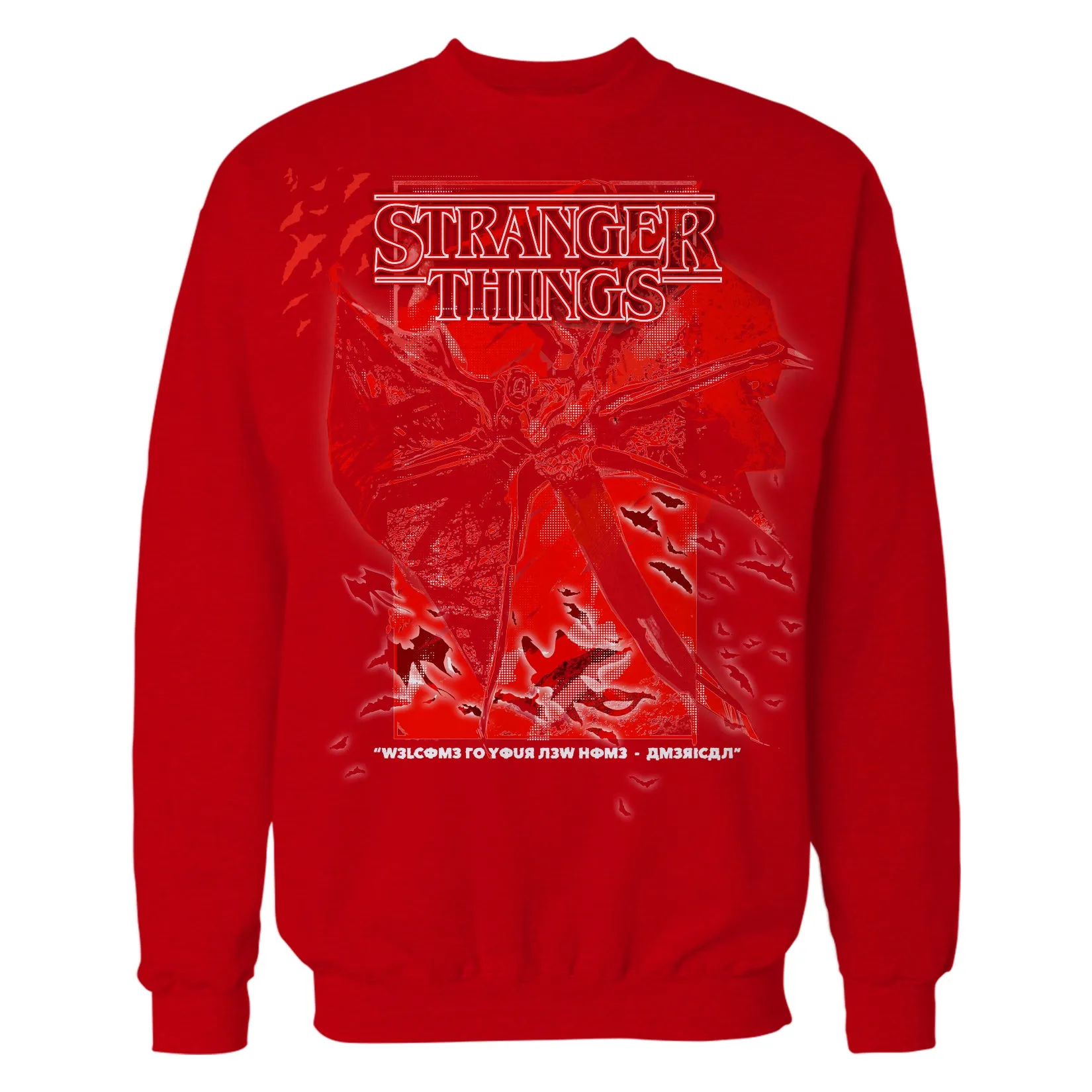 Stranger Things Demobat Poster America Sweatshirt