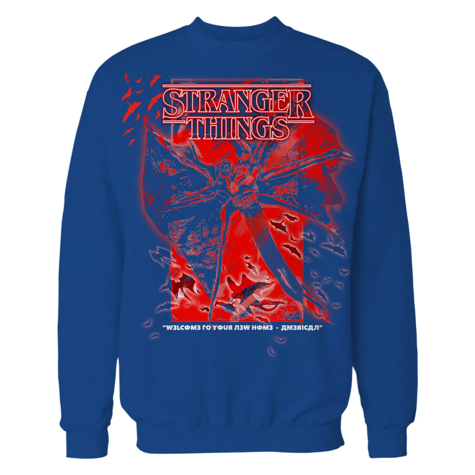 Stranger Things Demobat Poster America Sweatshirt