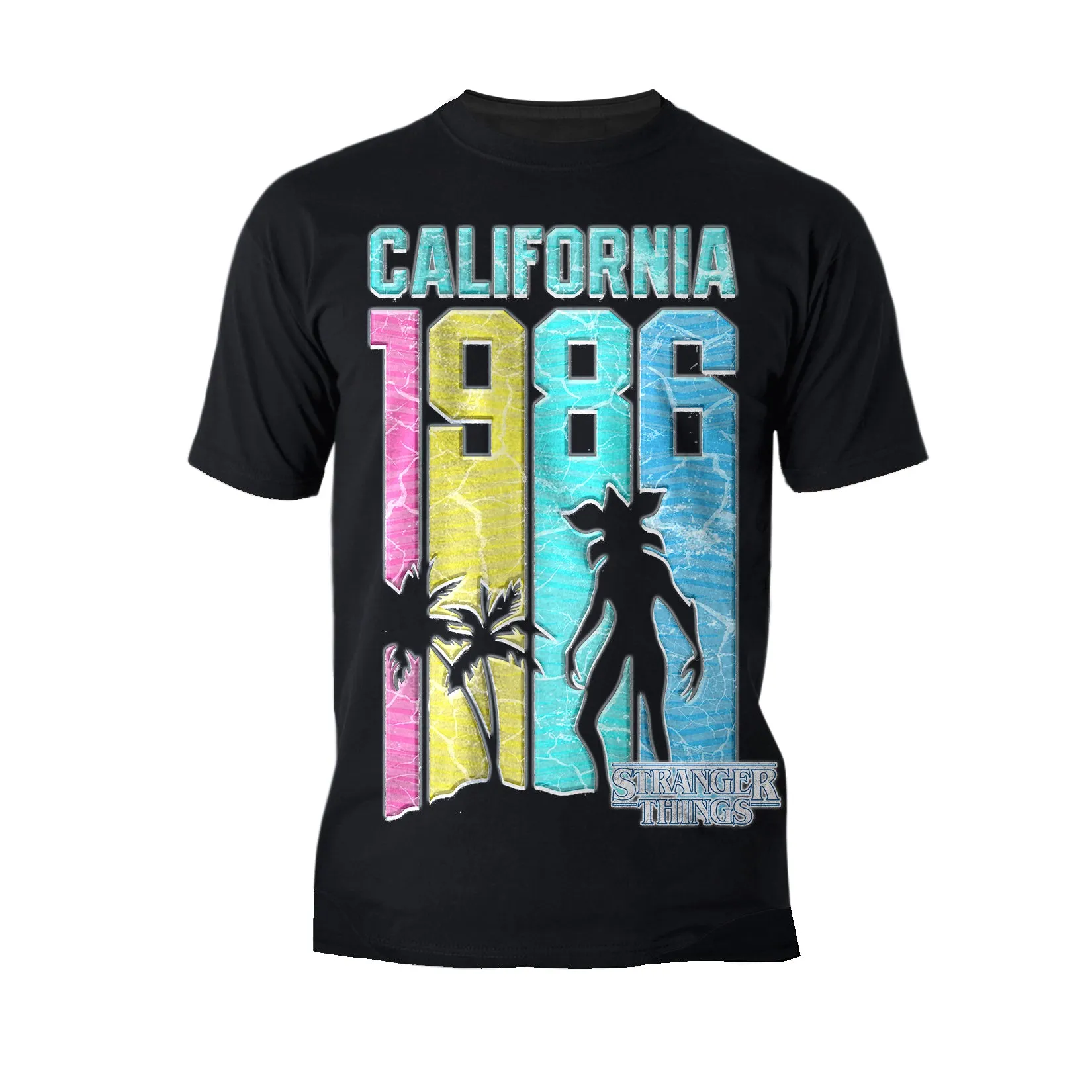 Stranger Things Demogorgon California 1986 Men's T-Shirt