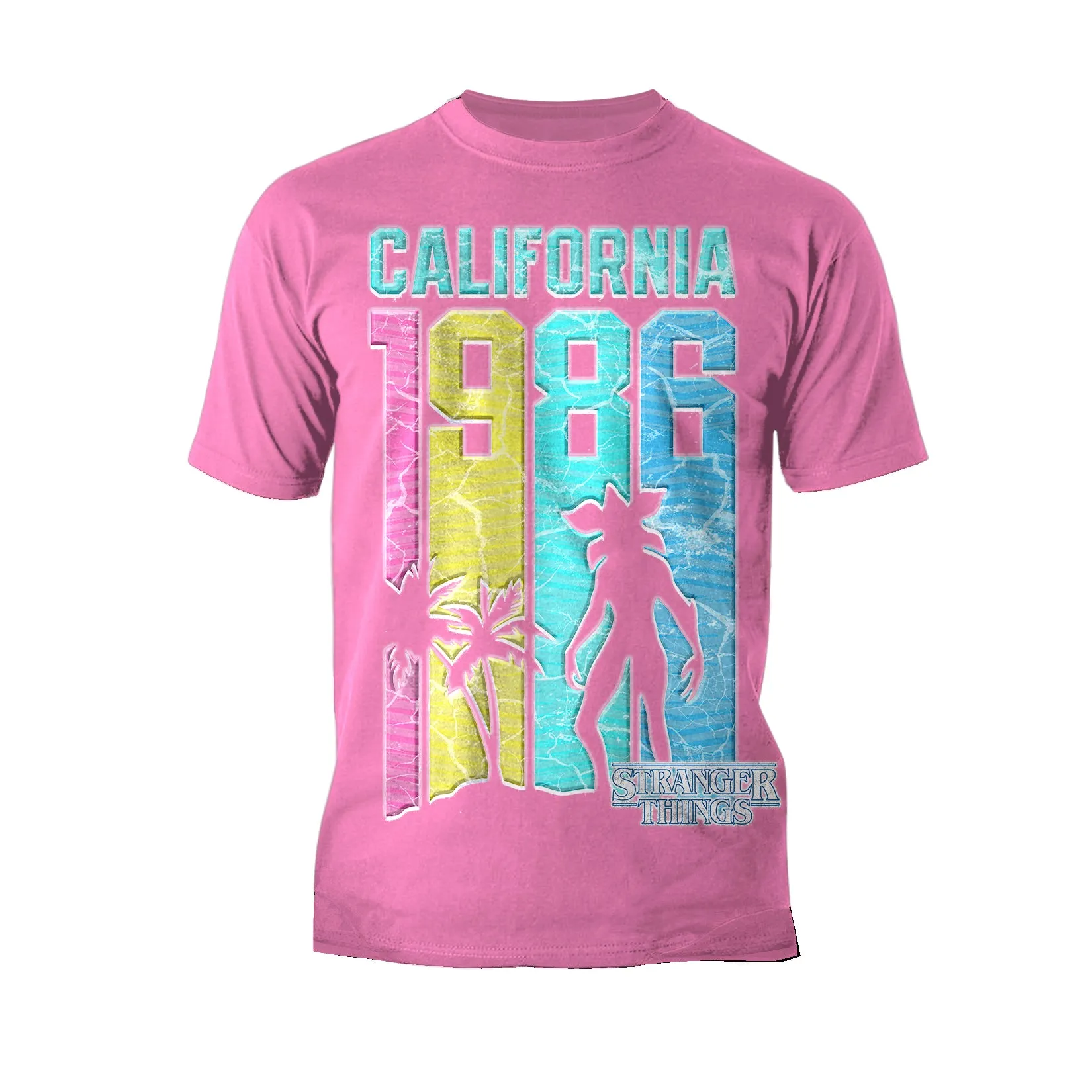 Stranger Things Demogorgon California 1986 Men's T-Shirt