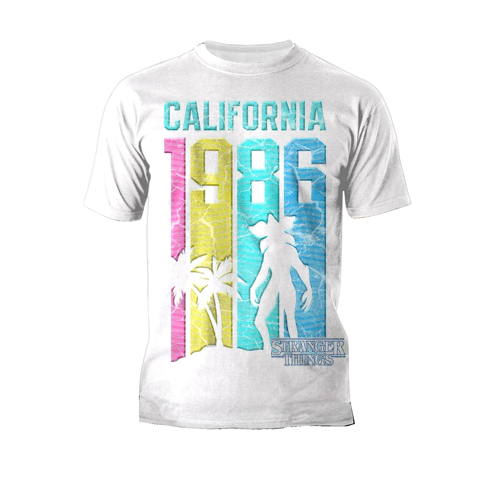 Stranger Things Demogorgon California 1986 Men's T-Shirt
