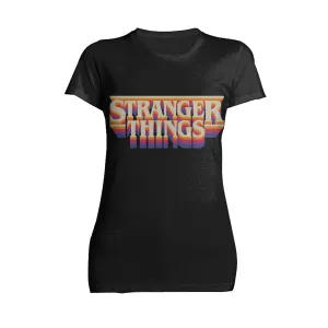 Stranger Things Logo Retro Trip Women's T-shirt