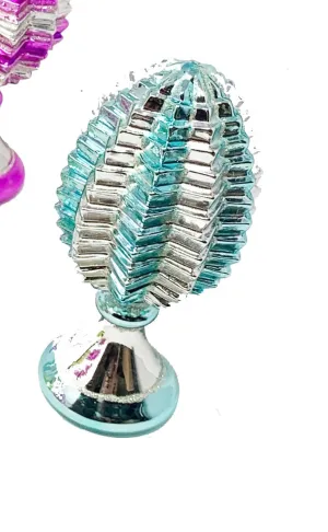 Striped Pedestal Egg - Assorted