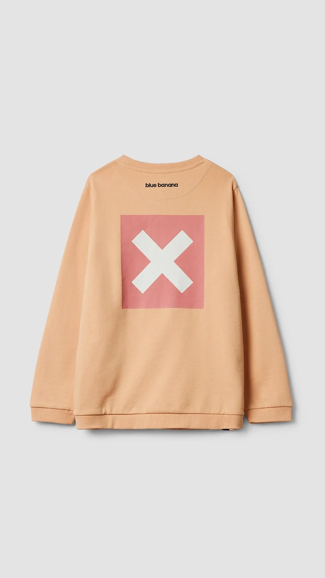 SUDADERA KIDS NATURE APRICOT