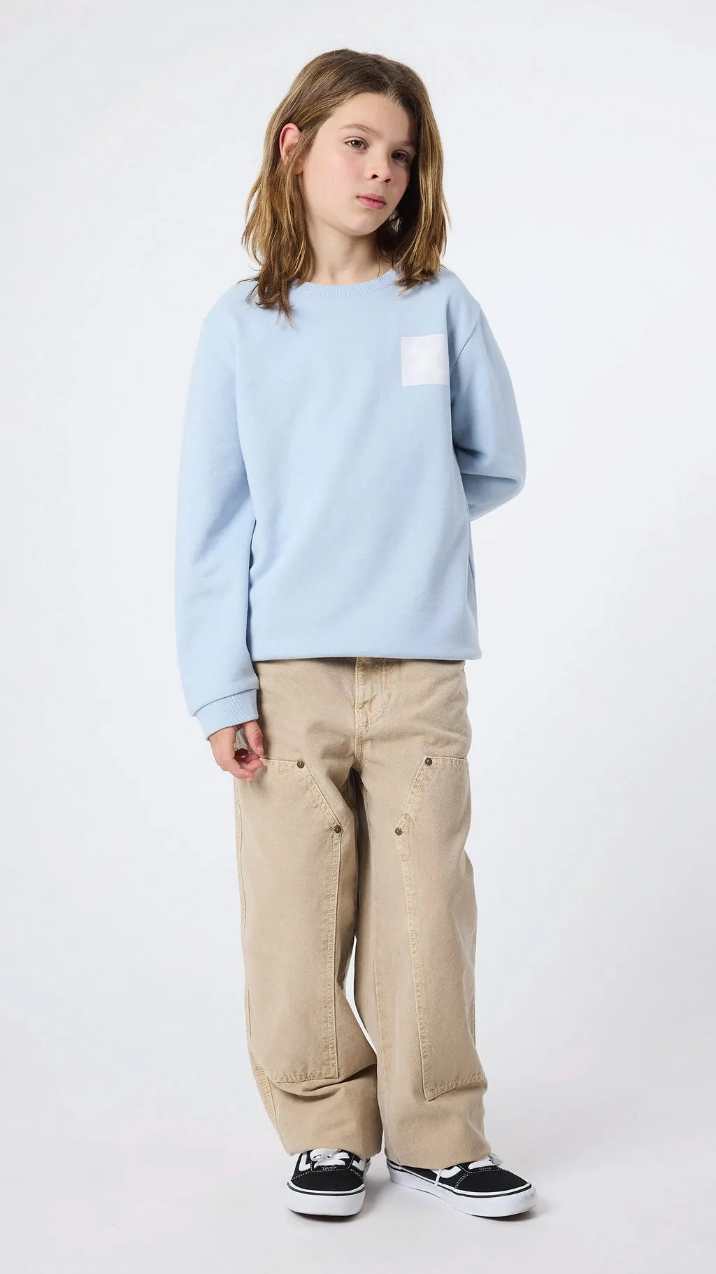 SUDADERA KIDS NATURE ICE BLUE