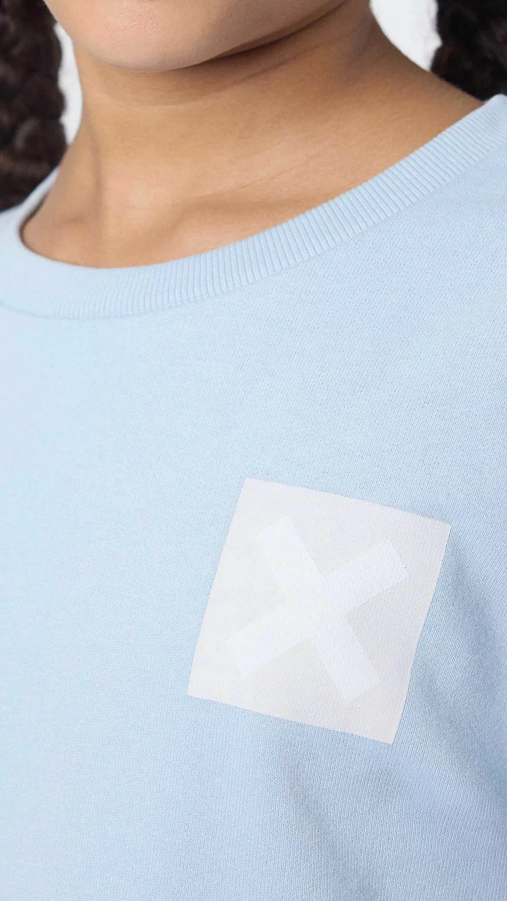 SUDADERA KIDS NATURE ICE BLUE