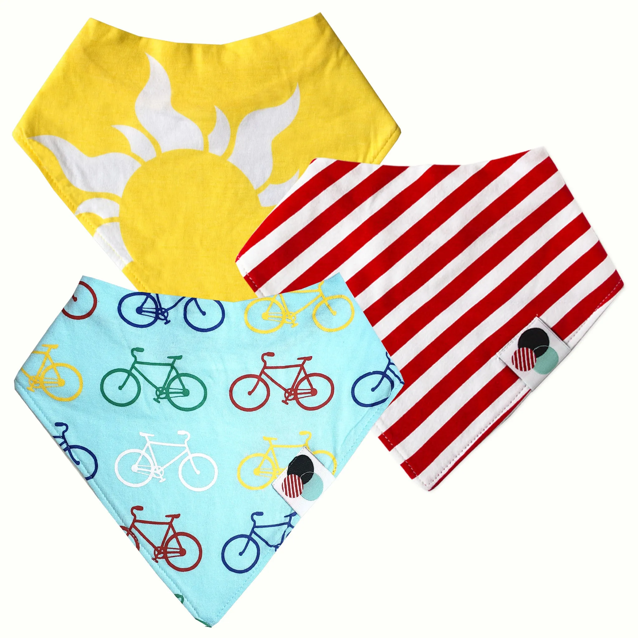 SUMMER FUN | Premium Baby Bandana Bib