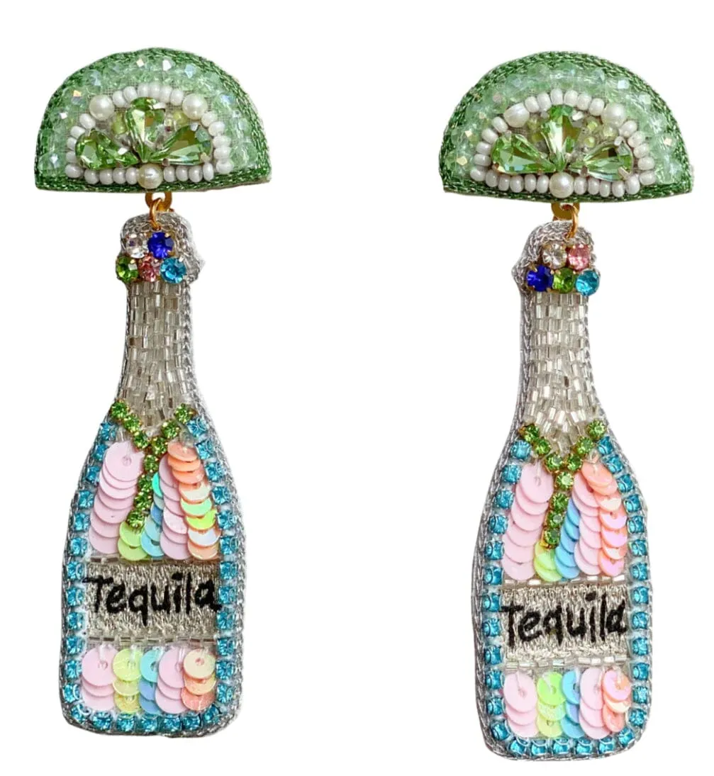Tequila Bottle Earrings