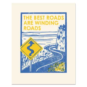 The Best Roads Print