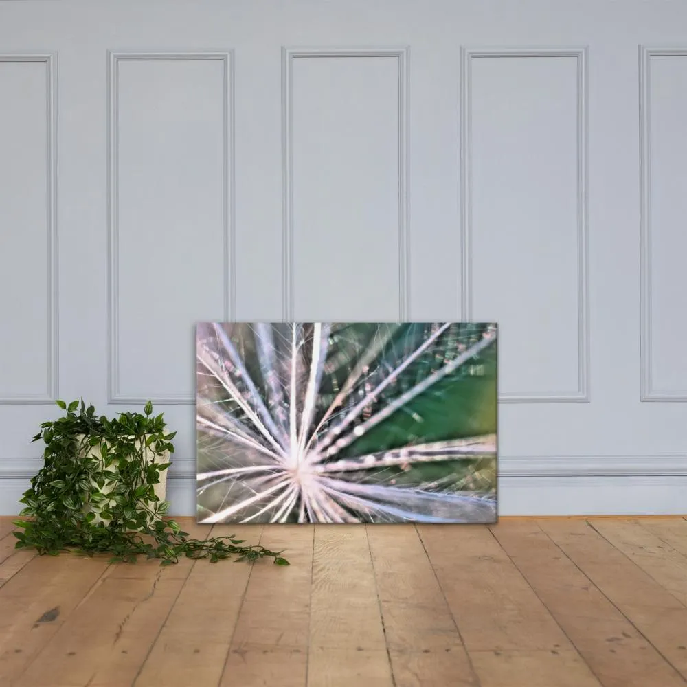 The Fluff Topped Dandelion Canvas