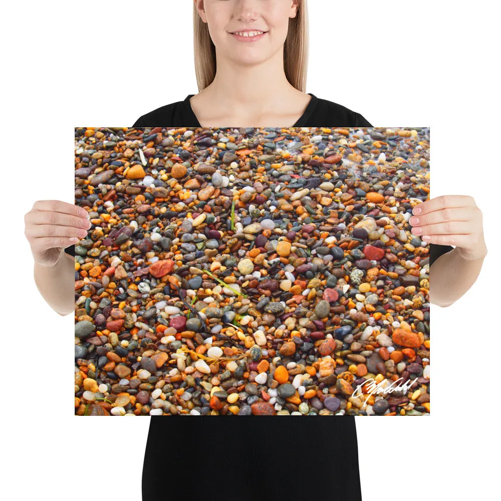 The Pebble Shore Print