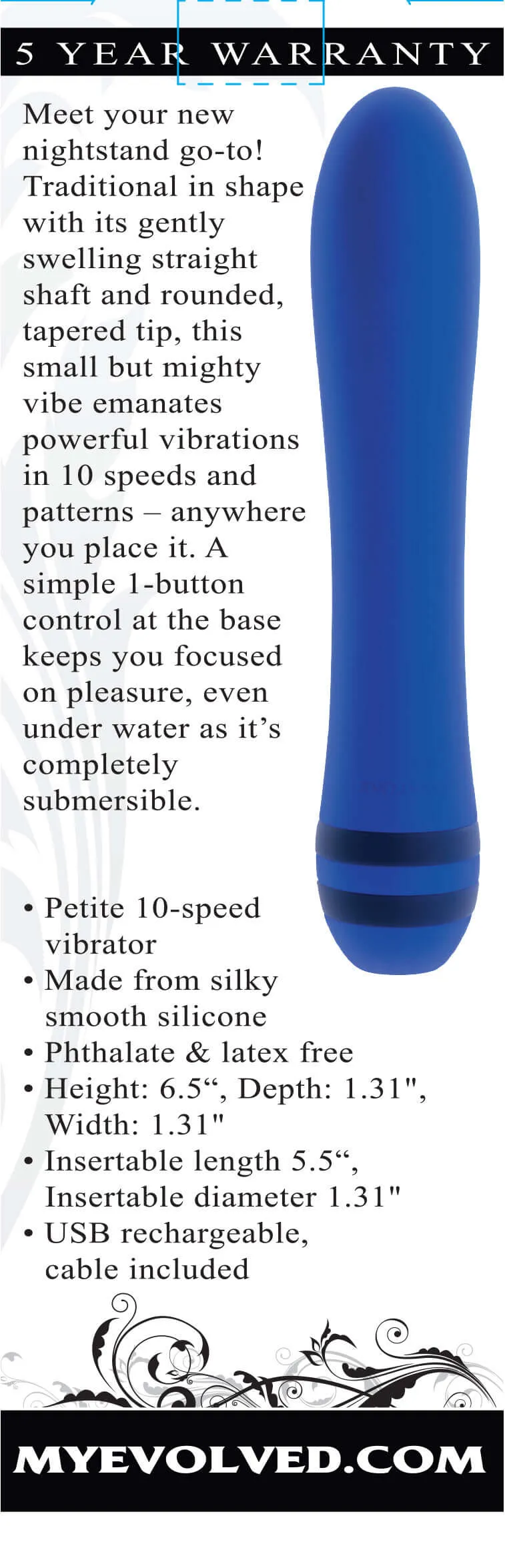 The Pleaser Massager - Blue