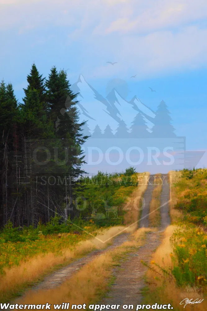 The Road to Adventure Framed Print