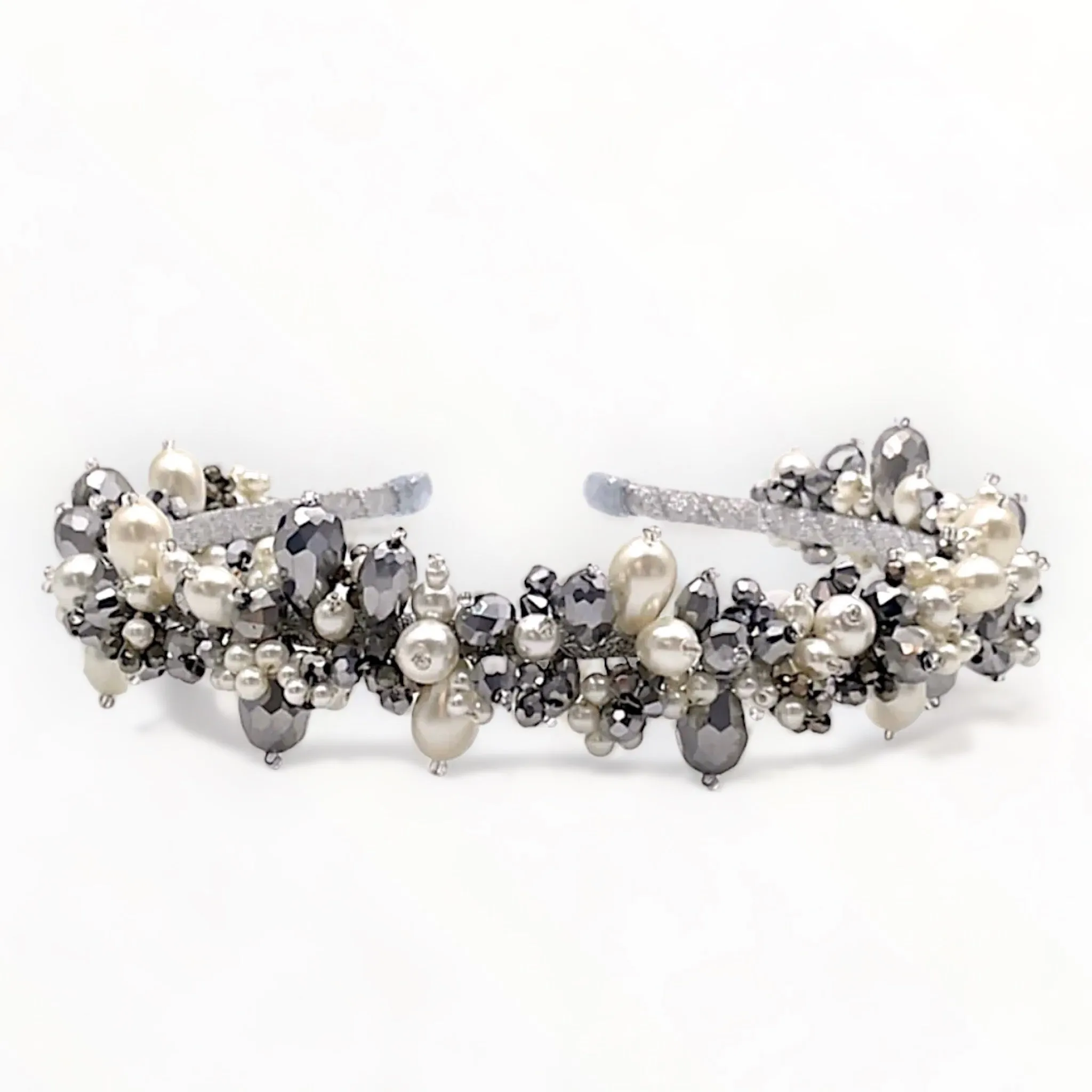 The Sachi Childs Pearl & Crystal Designer Headband