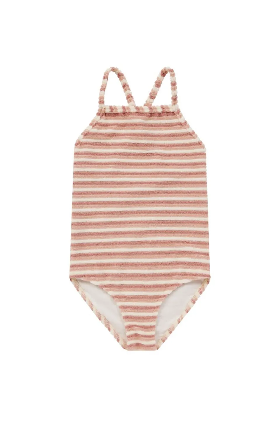 The Sky One-Piece Swimsuit by Rylee   Cru - Pink Stripe - BABY