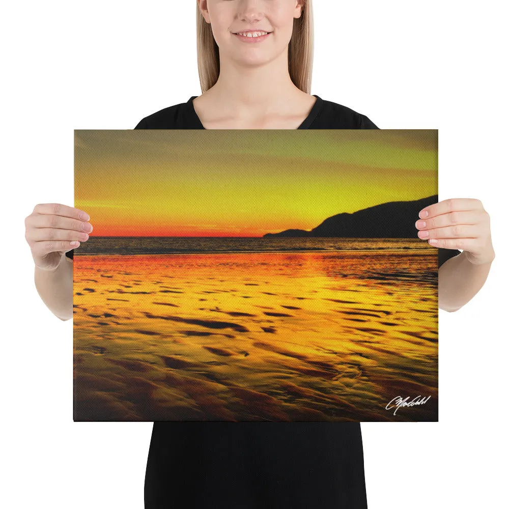 The Sunset Shore Canvas