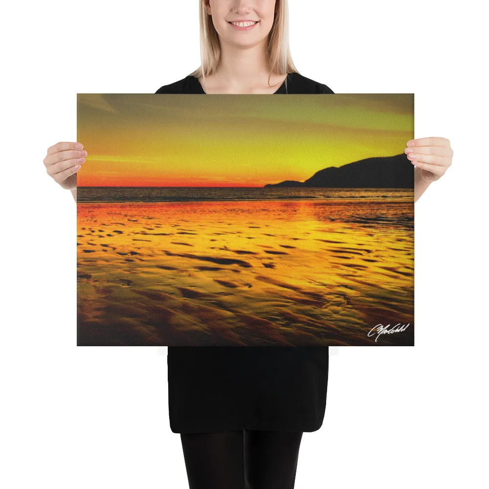 The Sunset Shore Canvas