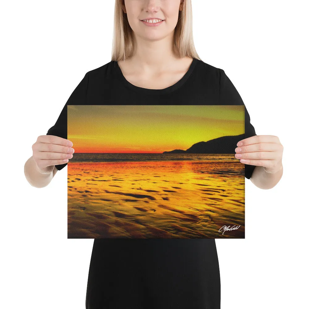 The Sunset Shore Canvas