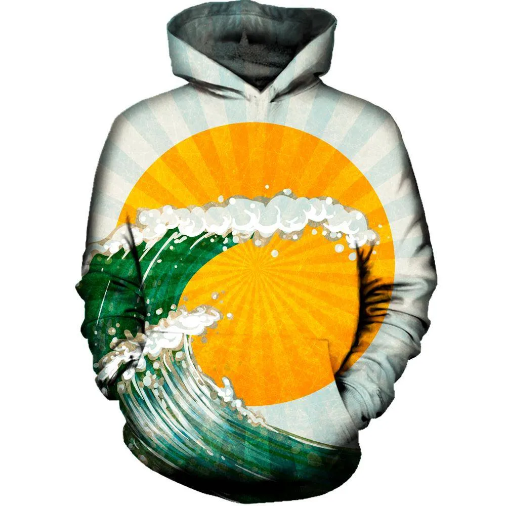 The Wave Womens Hoodie