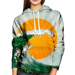 The Wave Womens Hoodie