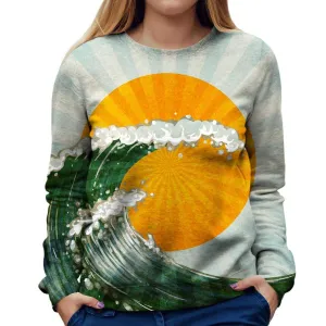 The Wave Womens Sweatshirt