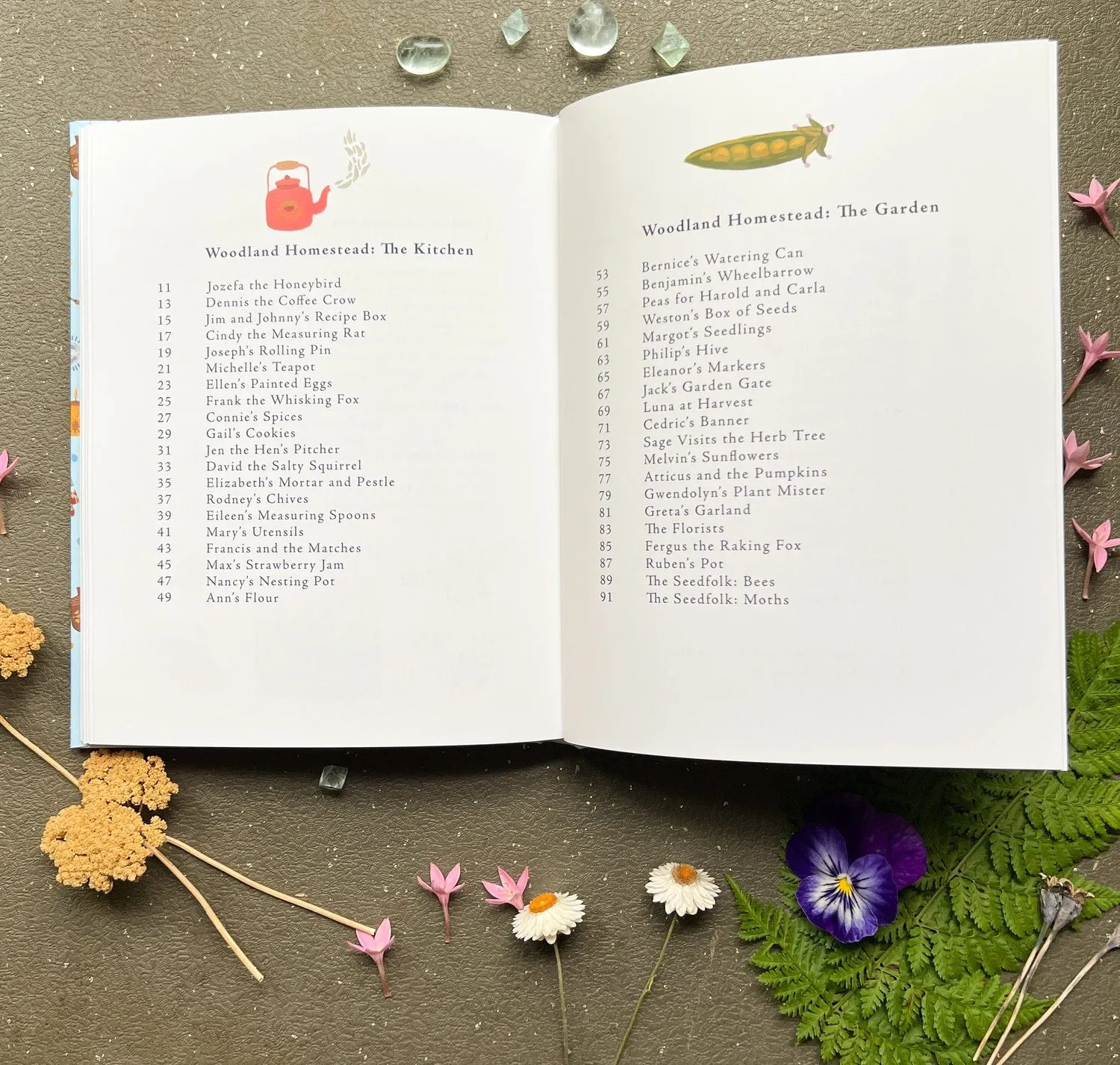 The Woodland Homestead Book