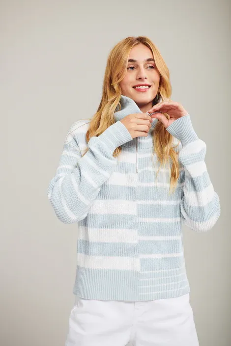 The Wyatt Sweater In High Tide