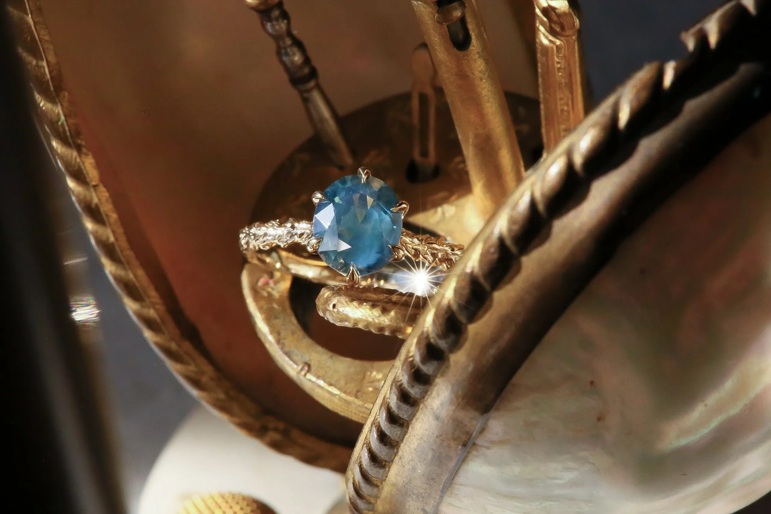 The Wyvern Heirloom Setting - Solitaire Engagement Ring Setting