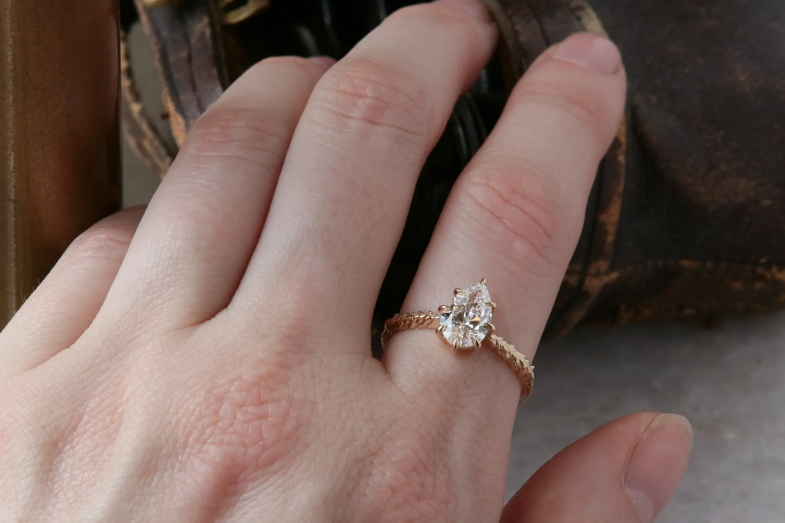 The Wyvern Heirloom Setting - Solitaire Engagement Ring Setting