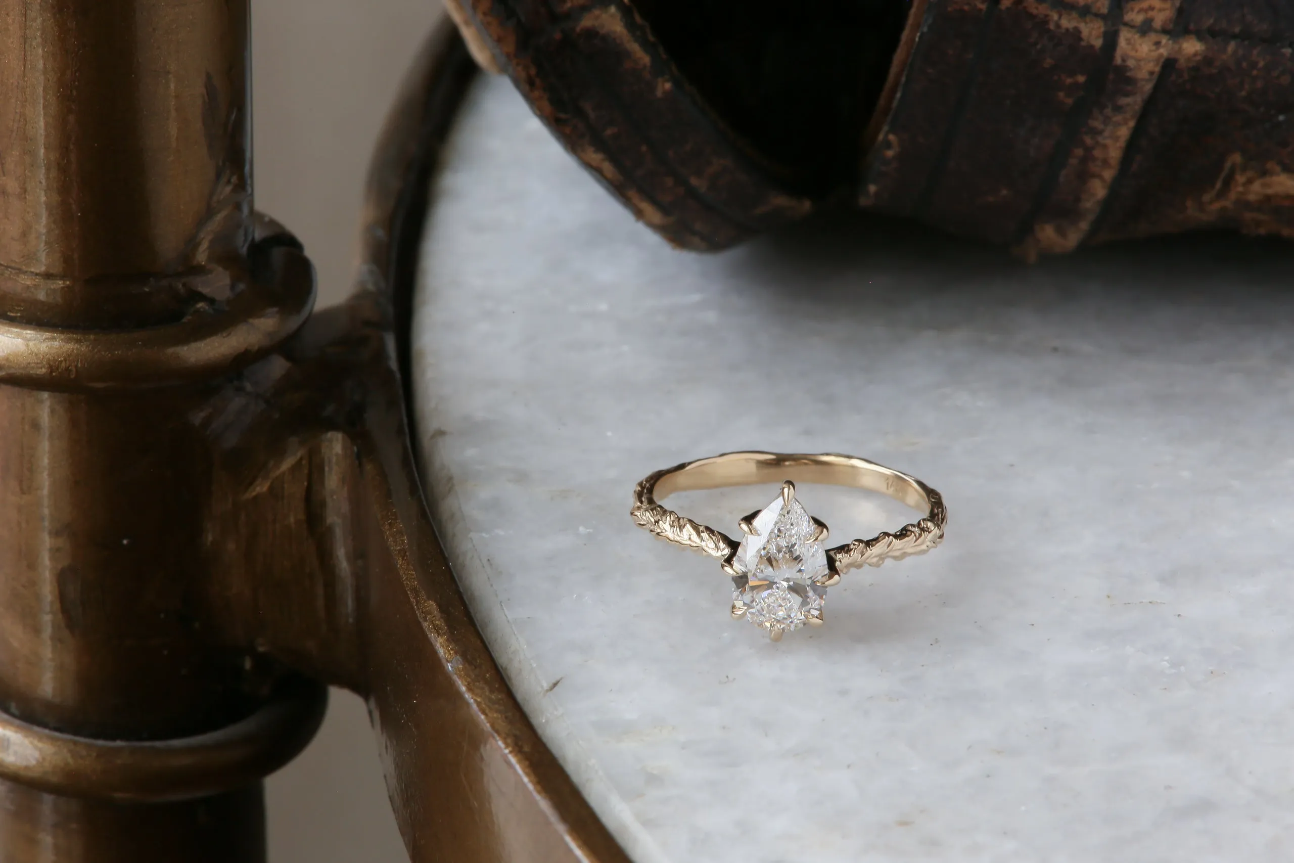 The Wyvern Heirloom Setting - Solitaire Engagement Ring Setting