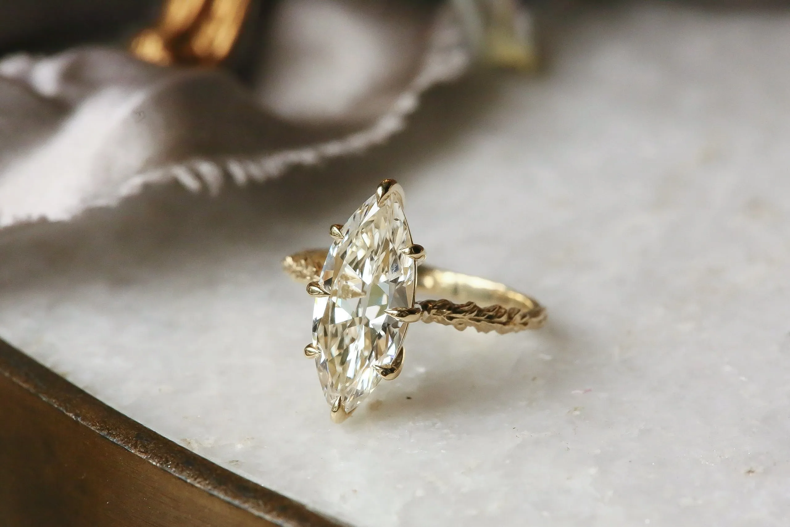 The Wyvern Heirloom Setting - Solitaire Engagement Ring Setting
