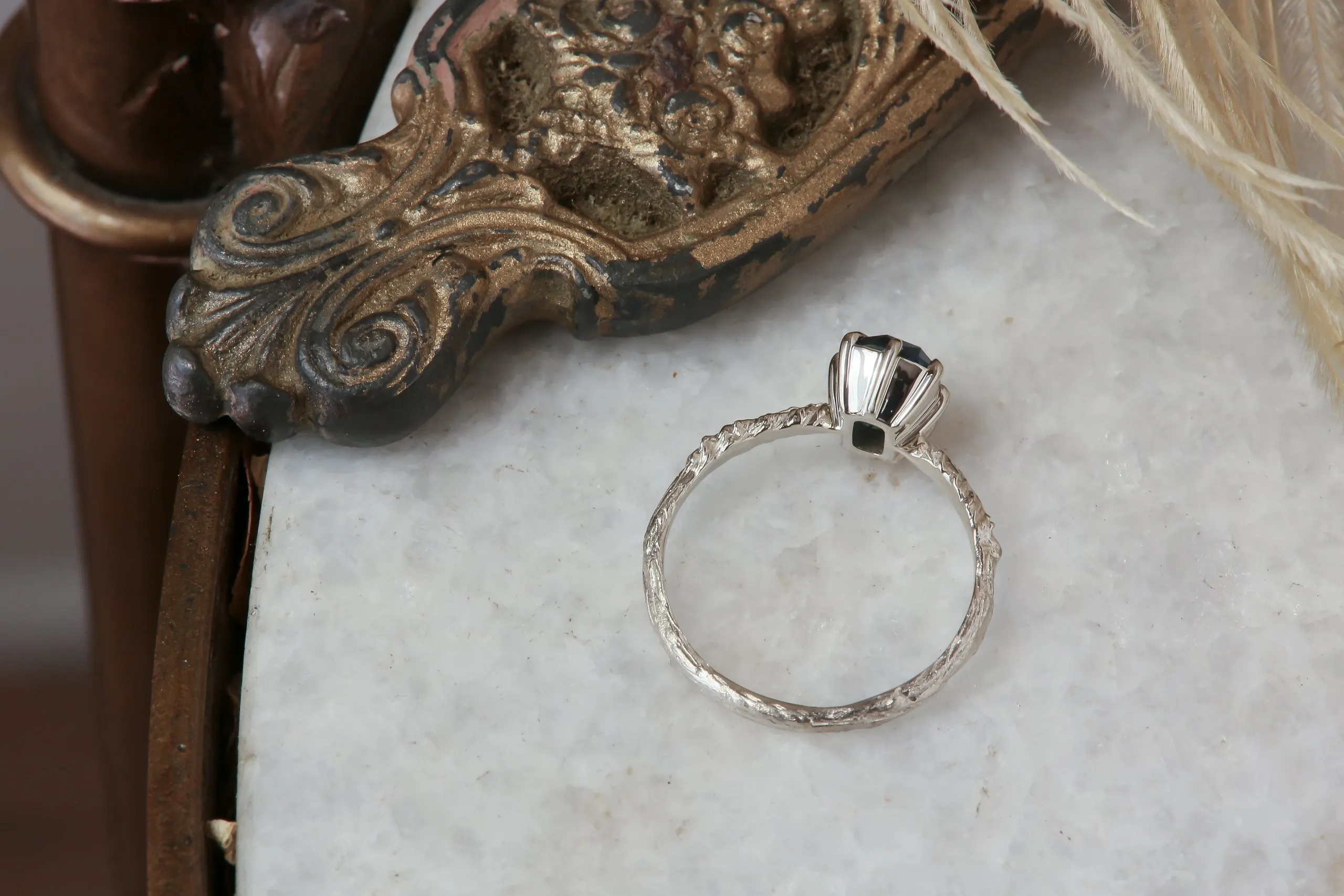 The Wyvern Heirloom Setting - Solitaire Engagement Ring Setting