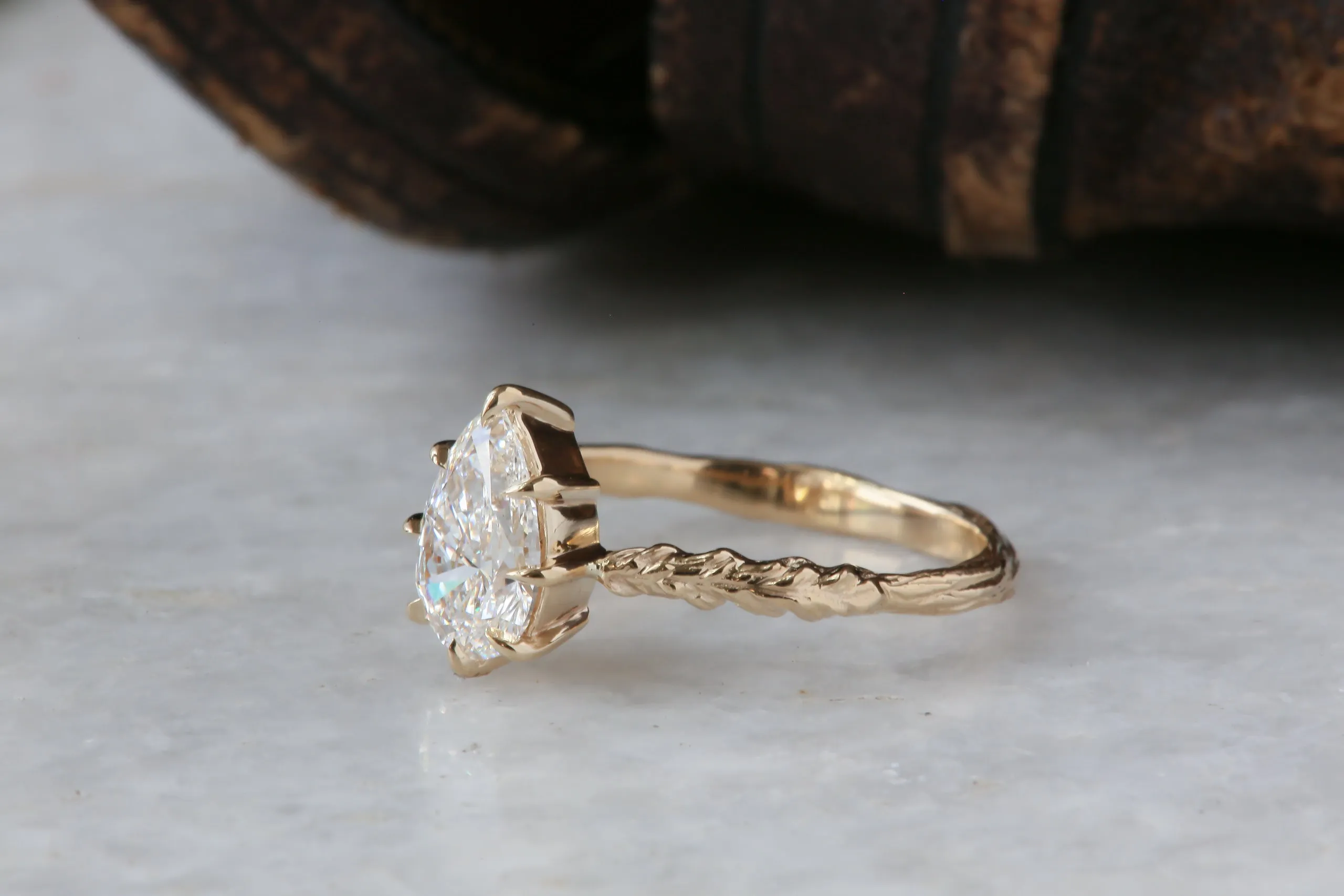 The Wyvern Heirloom Setting - Solitaire Engagement Ring Setting