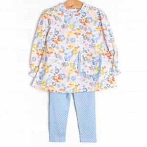 Time to Shine Legging Set, Blue