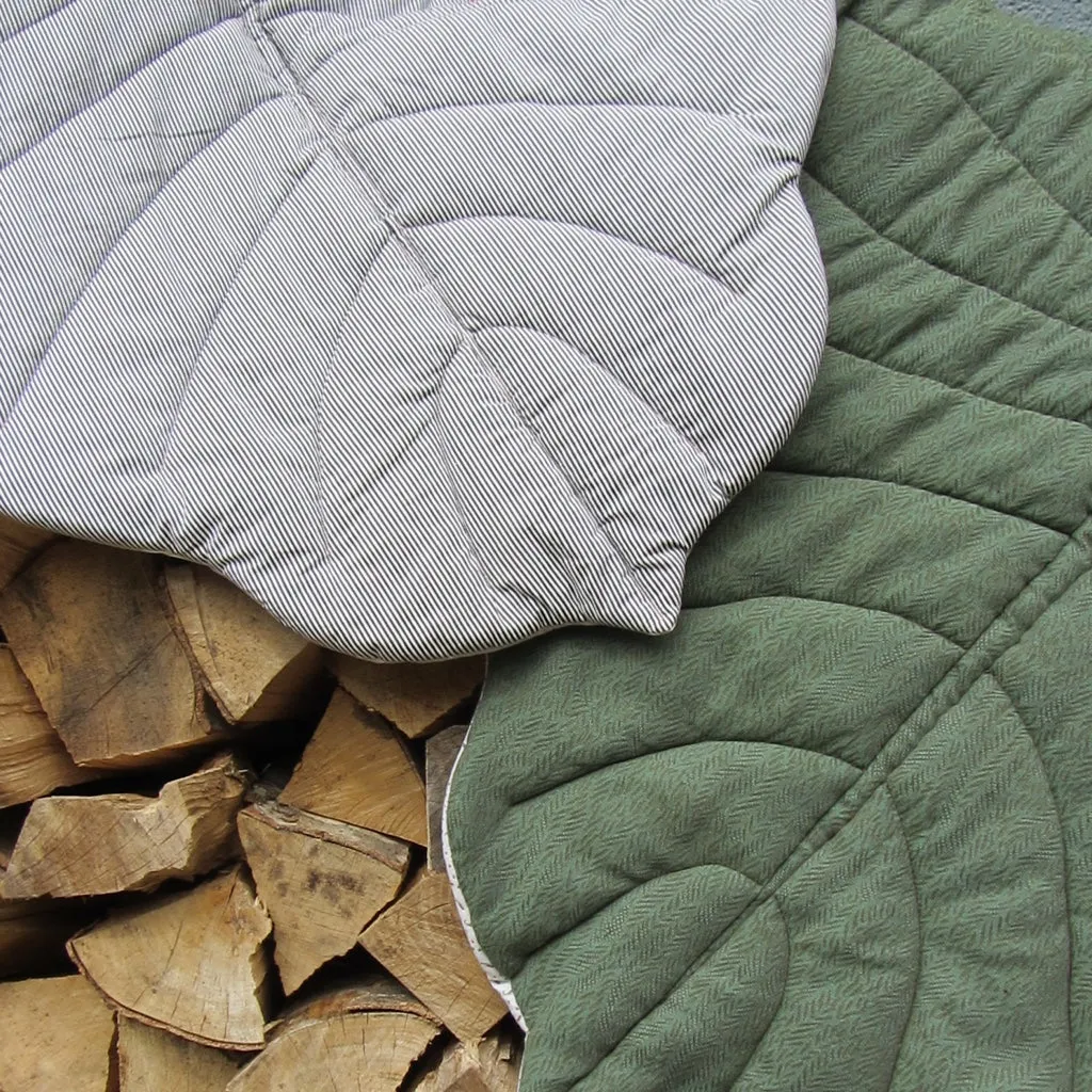 Tropical Leaf Blankets Sewing Patterns ~ 6 leaf shapes in larger sizes