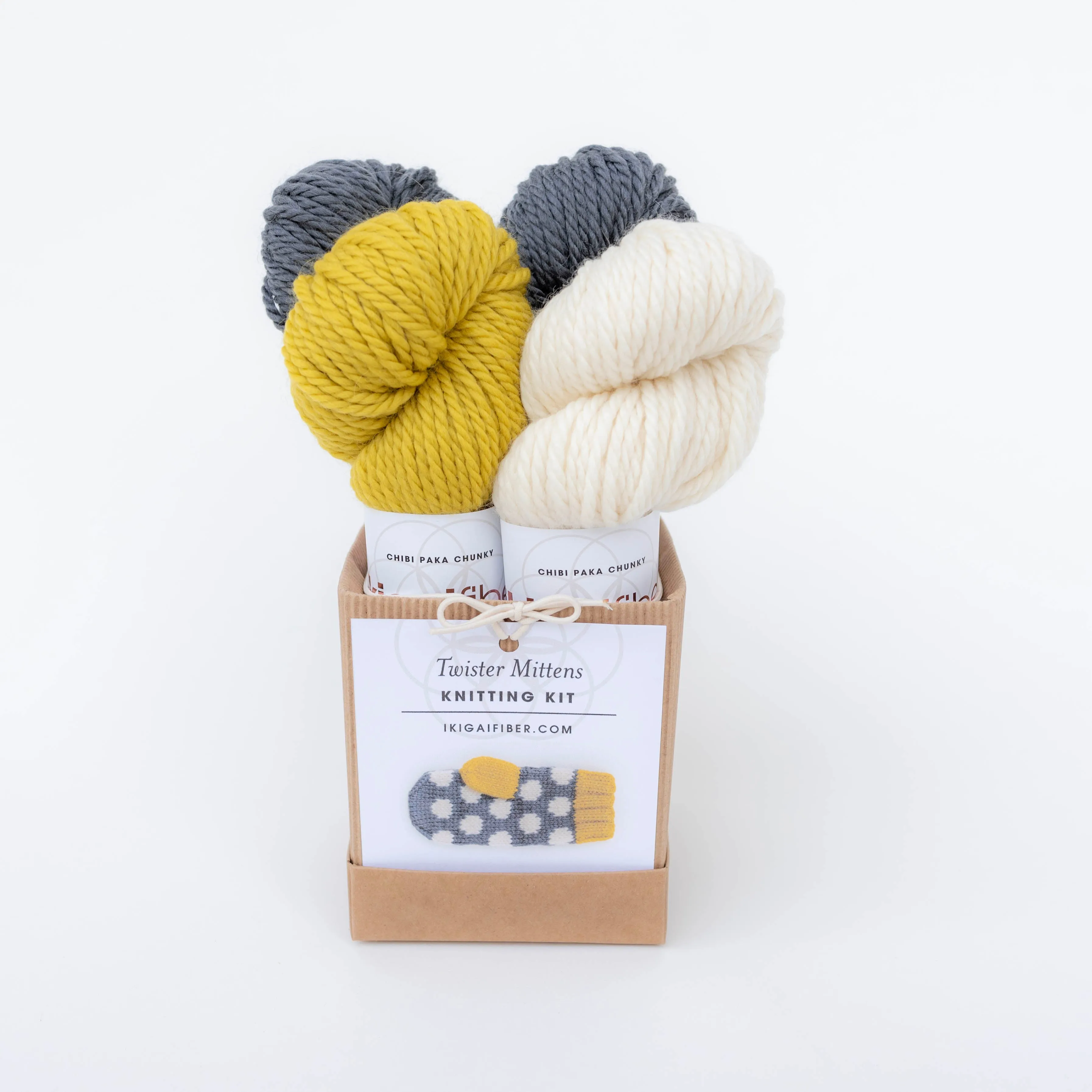 Twister "Match" Mitten Knitting Kit