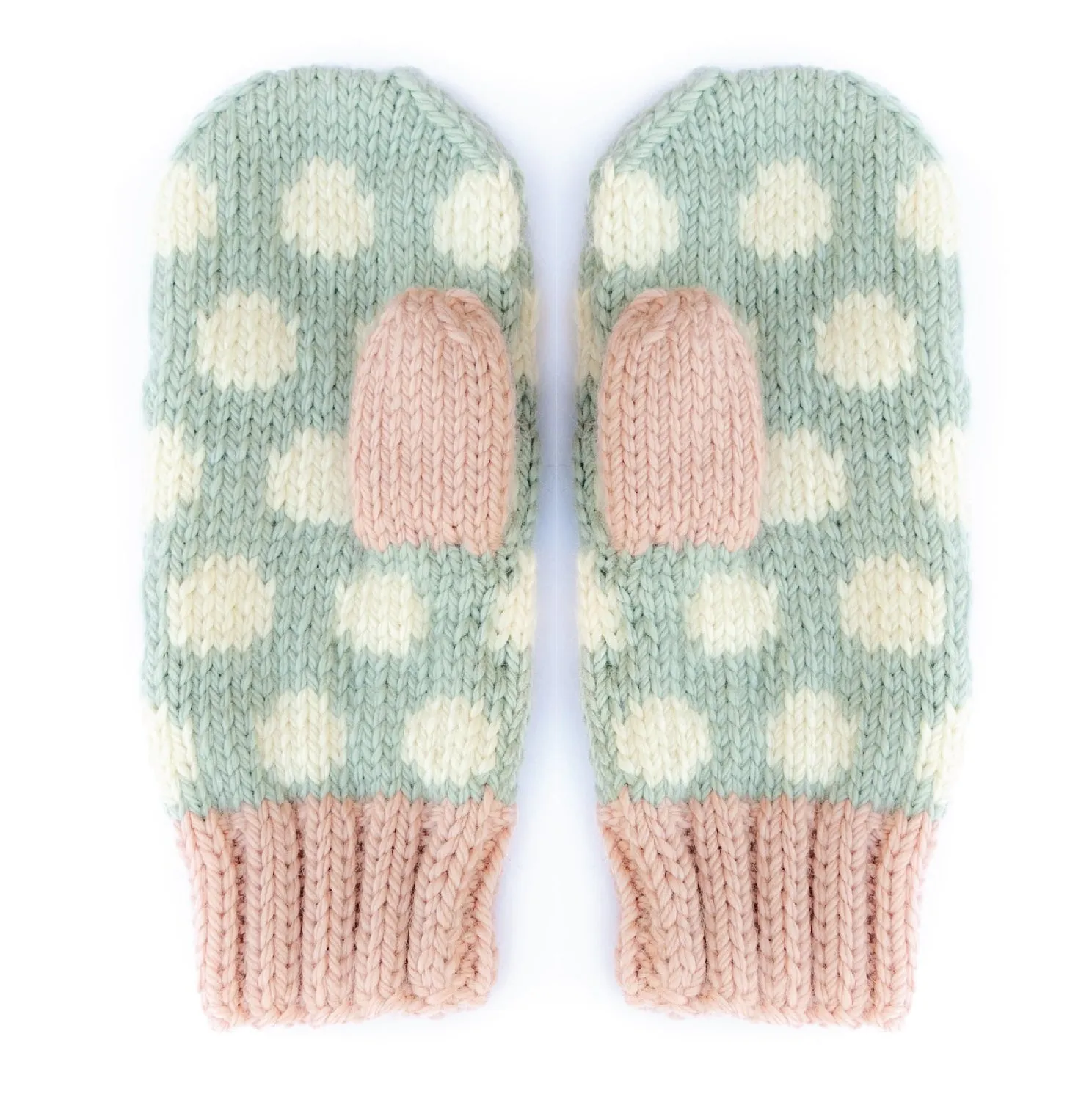 Twister "Match" Mitten Knitting Kit