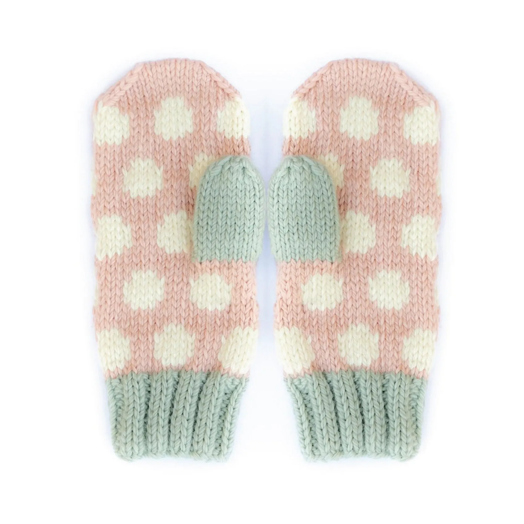 Twister "Match" Mitten Knitting Kit