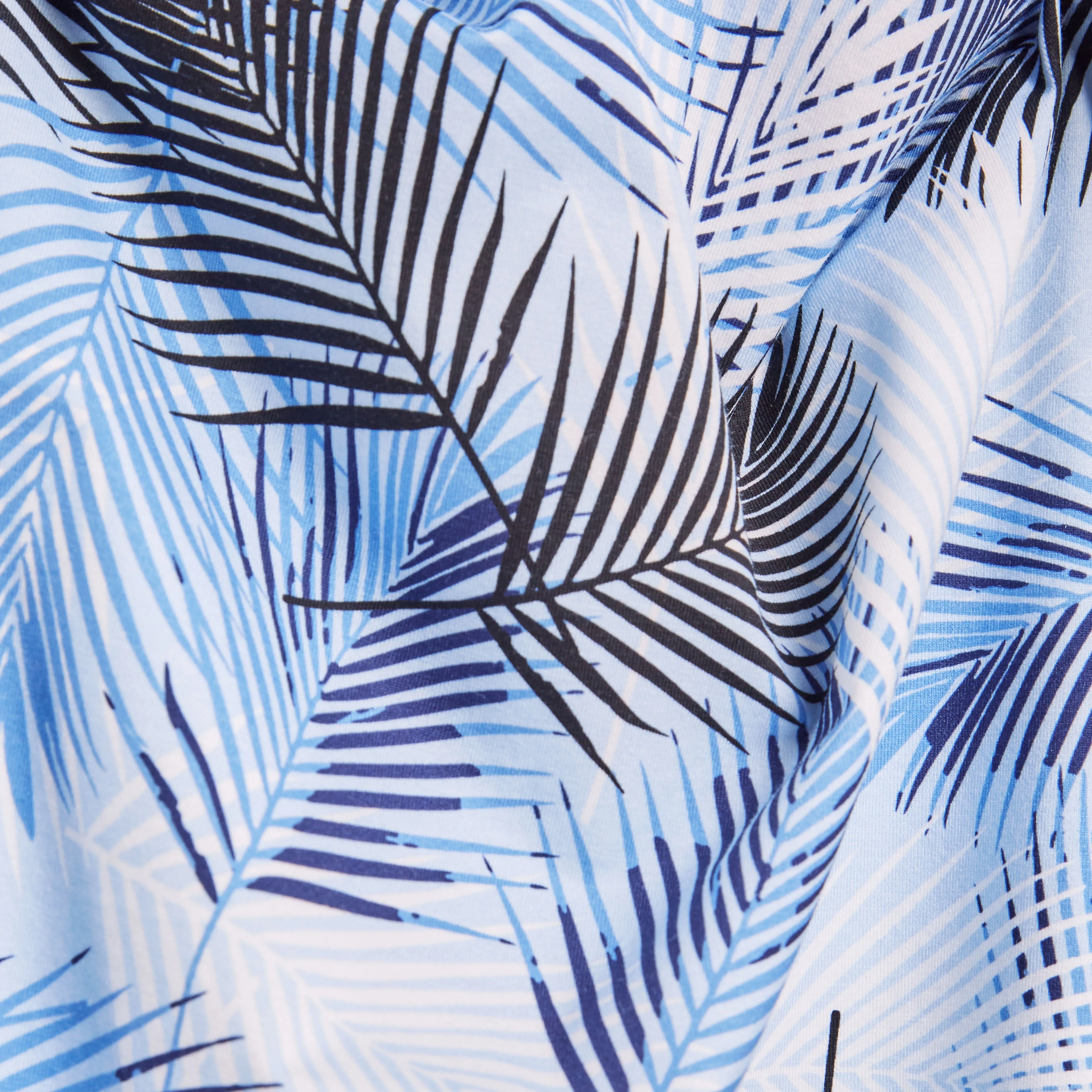 Victor Leaf Print OoohCotton Polo