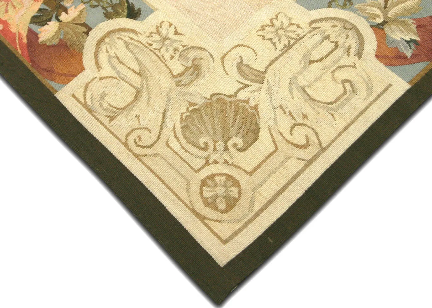 Vintage French Aubusson Tapestry - 4'2" x 10'3"