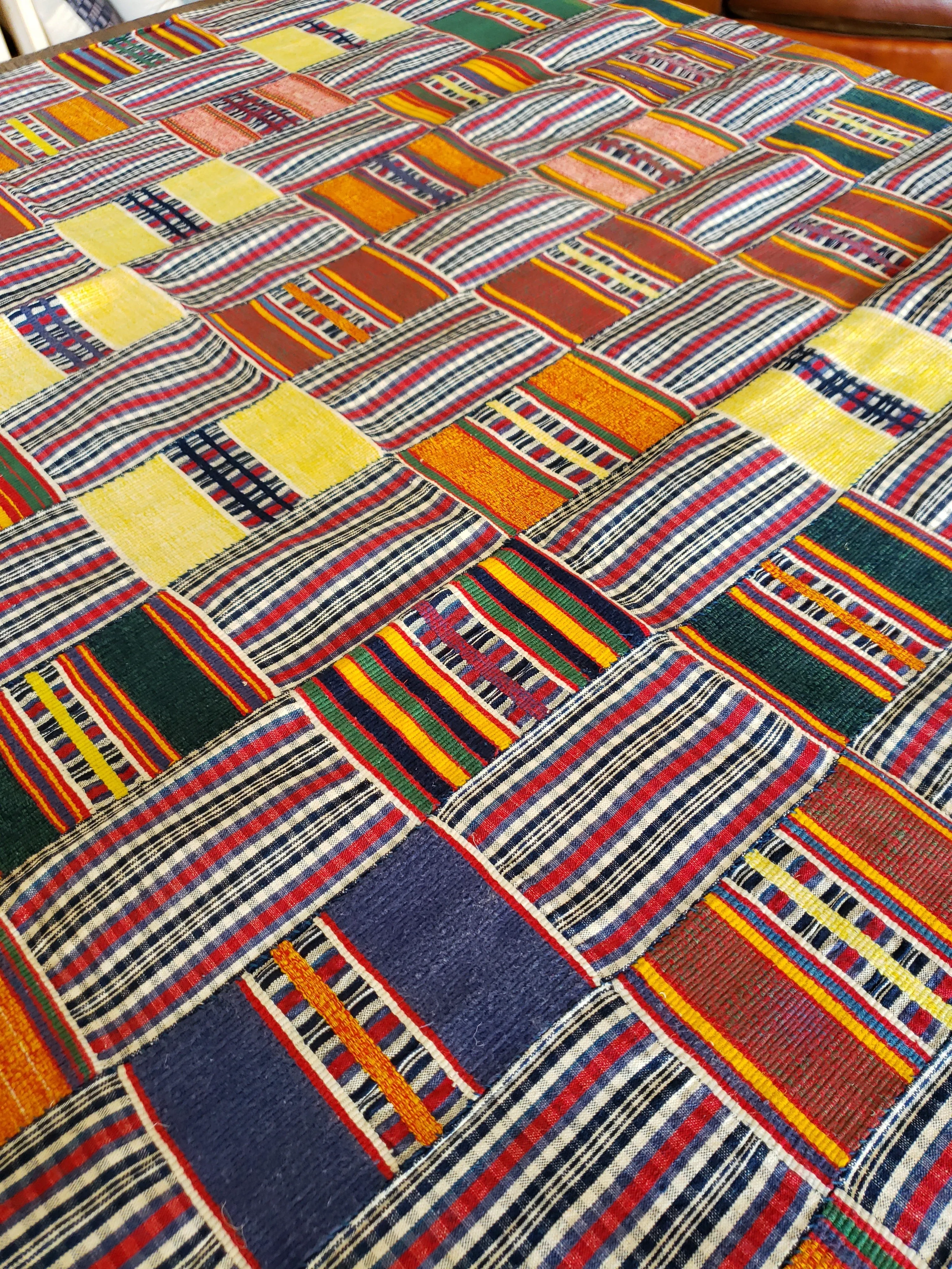 Vintage Textile - Bold Kente
