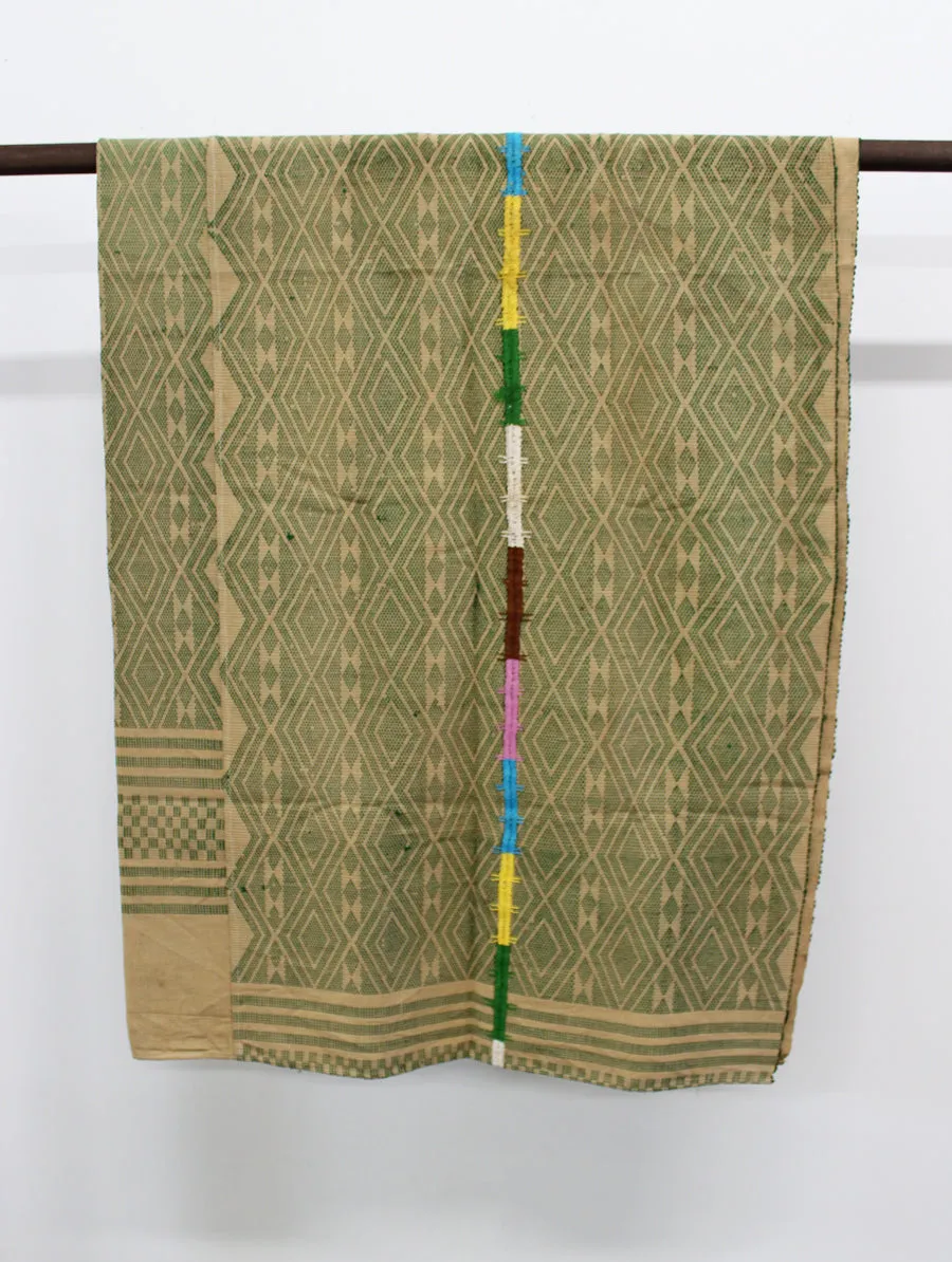 Vintage Textile - Royal Green African