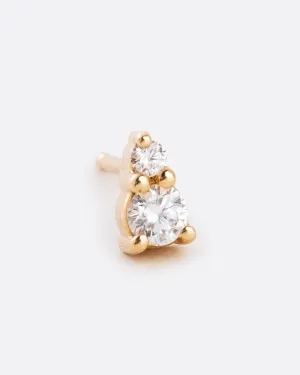 White Diamond Ayda Earring