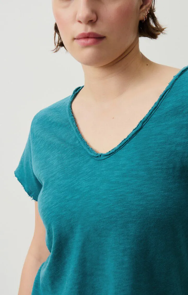 WOMEN'S T-SHIRT SS SONOMA - VINTAGE PETROL