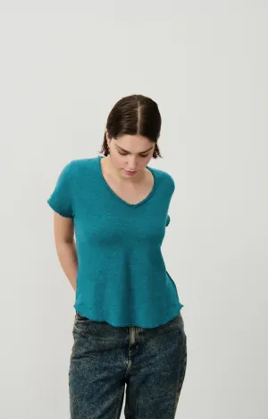 WOMEN'S T-SHIRT SS SONOMA - VINTAGE PETROL